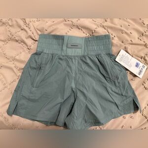 Lululemon Teal/Green Athletic Shorts